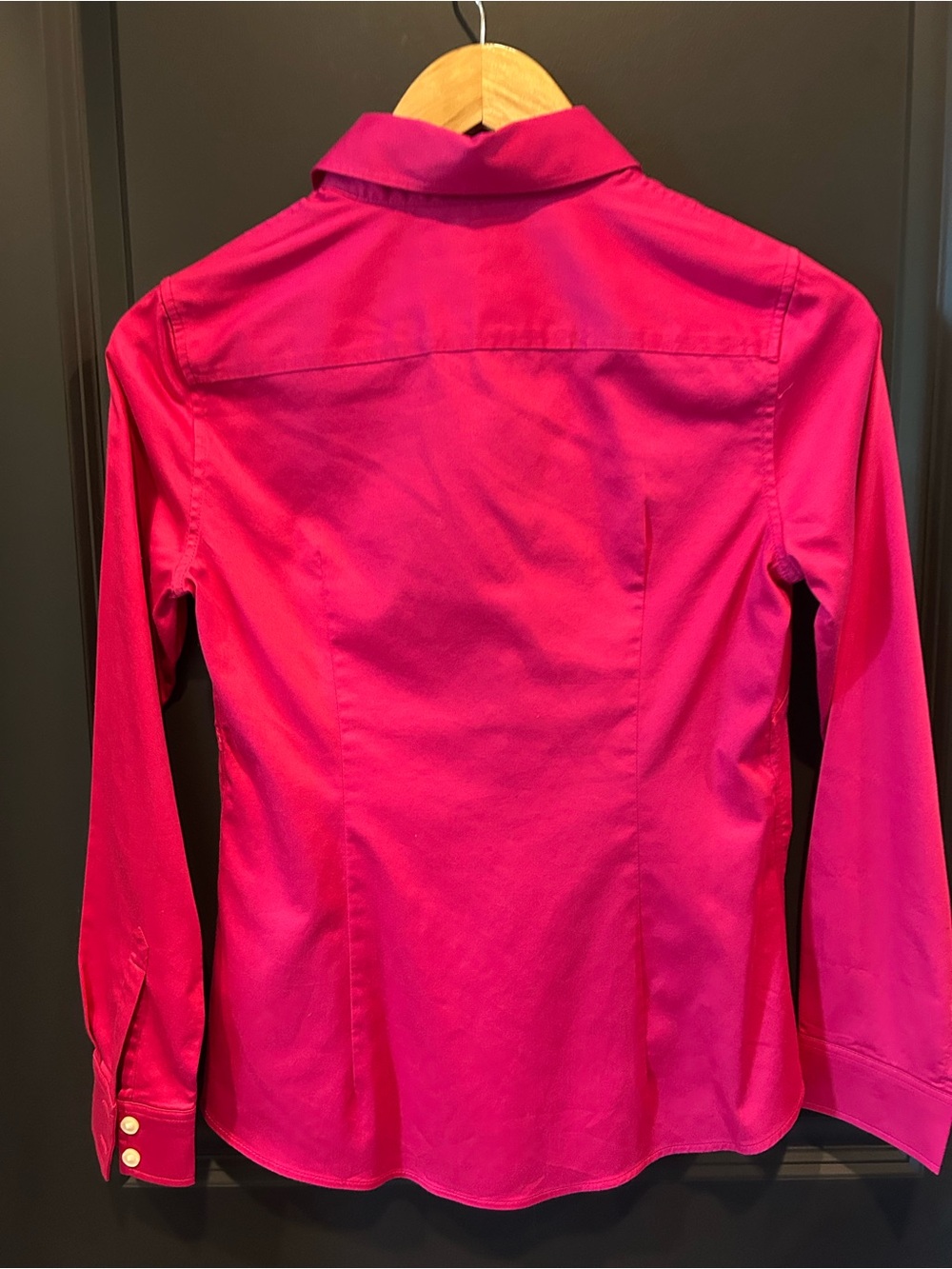 Banana Republic Fuchsia Collared Shirt - Picture 7 of 7